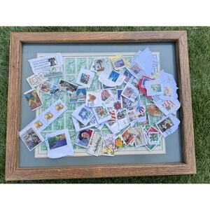 Framed 1981 Bobby Jones 18¢ Stamp Sheet (50)